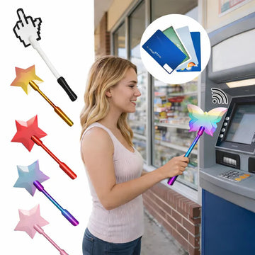 ⚡ Tap Pay And Move On No Wallet Needed Ever – Tap & Go Contactless Payment Wand (No Wallet Needed)