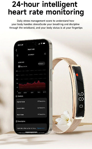Smart Fitness Bracelet – Track Your Health & Stay Active
