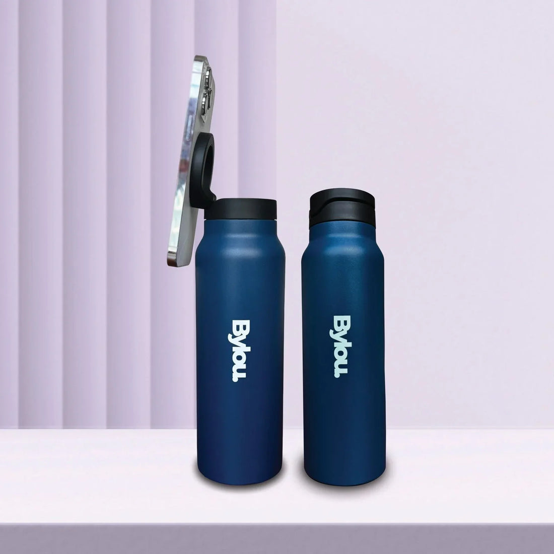 50% Off Big Sale BYLOU Leak-Proof Stainless Steel Smart Water Bottle